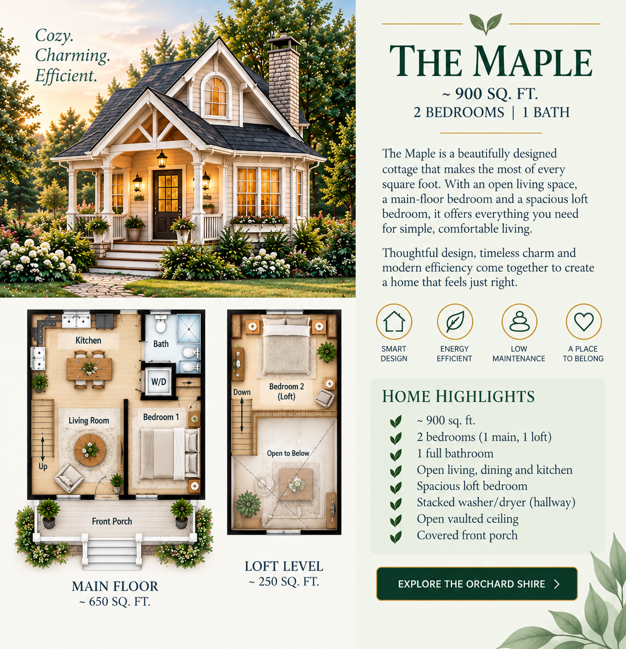 The Maple cottage home